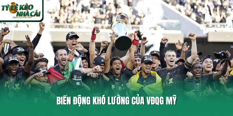 Biến động khó lường của VĐQG Mỹ 